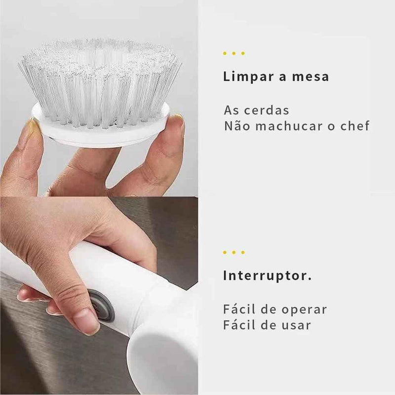 TurboLimp- Para uma limpeza rápida e potente.